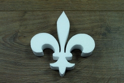 Französische Lilie, Design F - 20 cm / tiefe 1 cm - 55 st.