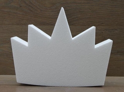 Crown cake dummy of 10 cm high