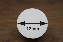 Styrofoam Ball half Ø 12 cm
