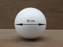 Styrofoam Ball Ø 12 cm