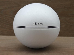 Styrofoam Ball Ø 15 cm