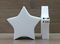 Stern Tortendummies von 4 cm hoch