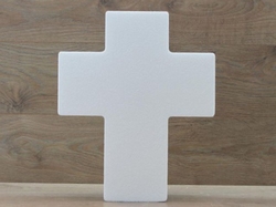 Cross cake dummy - 40 x 33 cm