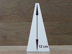 Piramide 6,5 x 6,5 cm - 12 cm hoog