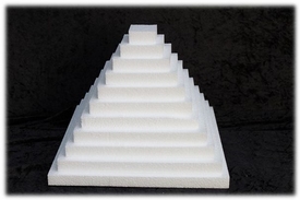 Oblong Sheet 2 cm thick polystyrene