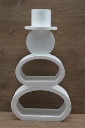 Schneemann 85 cm hoch