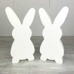 Hase 31 cm hoch - set 2 st.