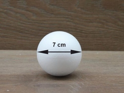 Styrofoam Ball Ø 7 cm