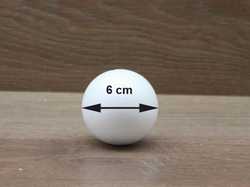 Styrofoam Ball Ø 6 cm