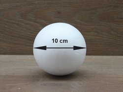 Styrofoam Ball Ø 10 cm