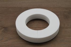 Polystyrene Circle flat sides