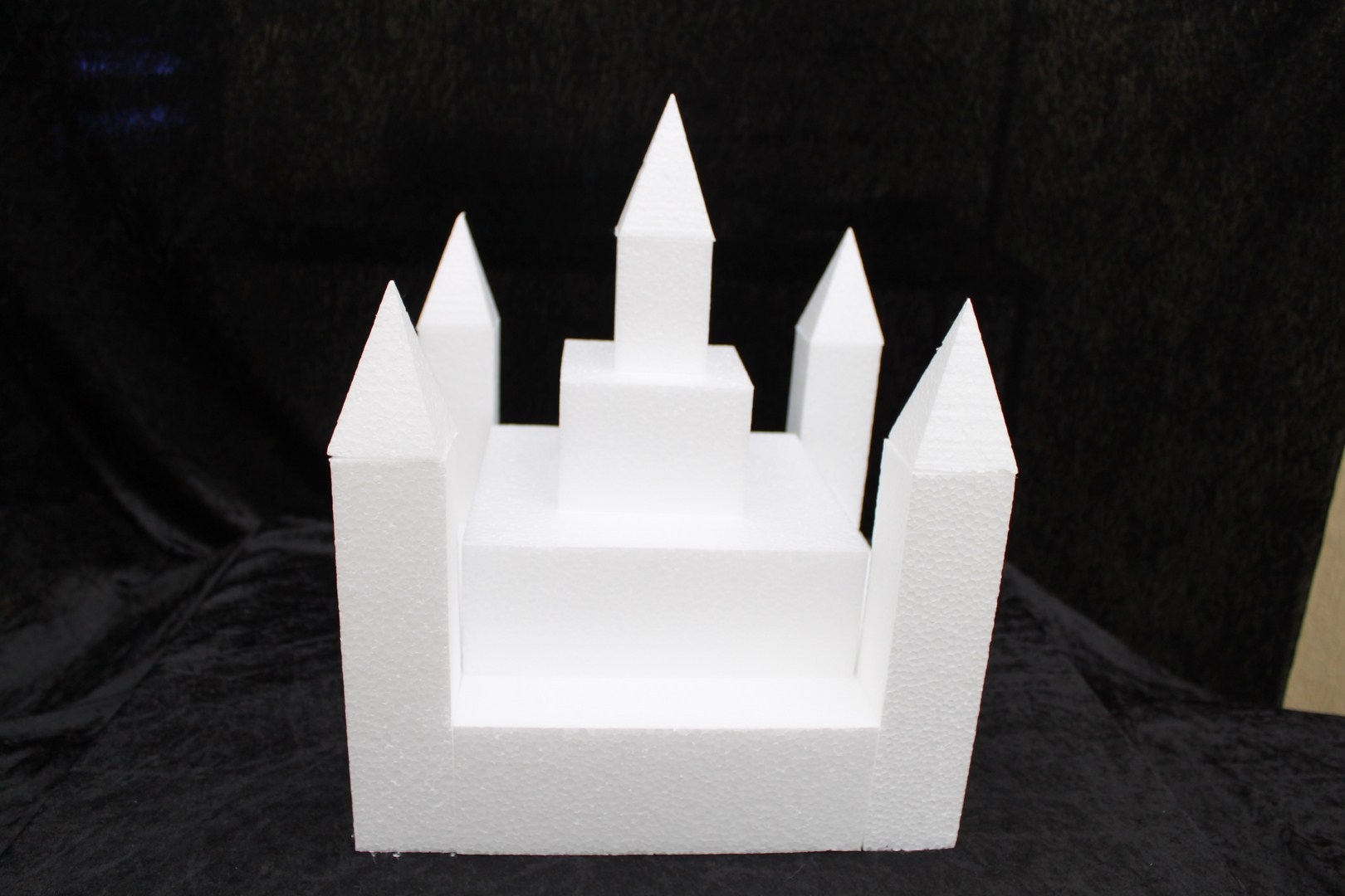 Castle cake dummy set 13 pcs - 30 x 30 cm, 35 cm high