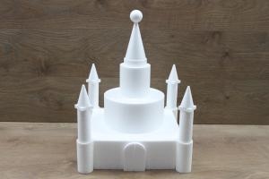 Castle cake dummy set 24 pcs - 35 x 35 cm, 38 cm high