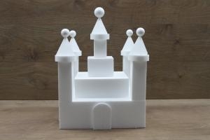 Schloß 25 teilige Tortendummy-set - 30 x 30 cm, 34 cm hoch