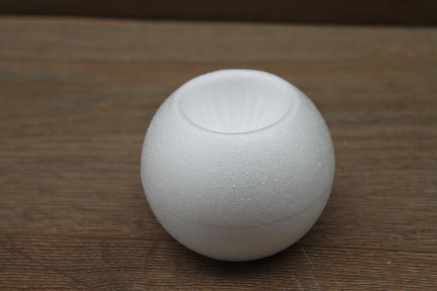 Styrofoam Christmas ball Ø 8 cm