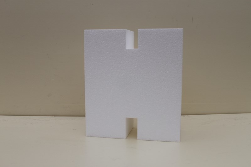 Letter taartdummies van 10 cm hoog