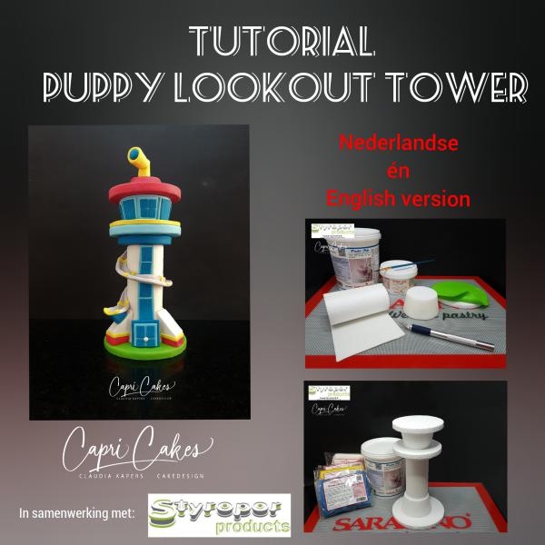 Puppy Lookout Toren 22 cm hoog