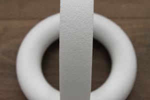 Styropor Ring met platte zijden