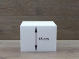 Viereck / Quadratische Tortendummies von 15 cm hoch
