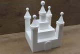 Kasteel 25 delig taartdummie set - 30 x 30 cm, 34 cm hoog