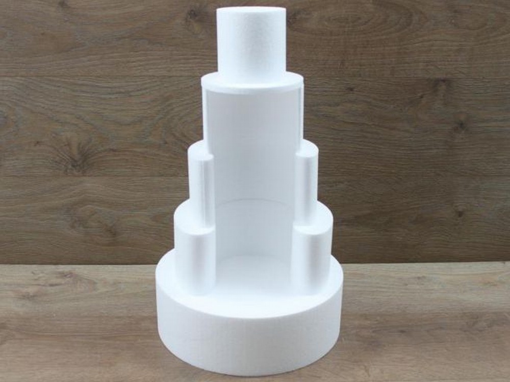 How to use a Styrofoam Cake dummy for Cake decoration practice - YouTube